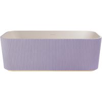 Ванна из искусственного камня Abber Stein 170x75 AS9663Violett Фиолетовая без гидромассажа — фото 1, Ванны