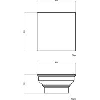 Товар: Капитель Европласт 1.11.008 216x106x216 мм - фото 2 Капитель Европласт 1.11.008 216x106x216 мм — фото 2, Колонны
