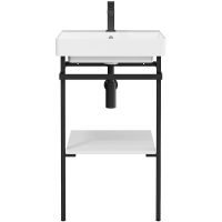 Товар: Консоль под раковину Kerama Marazzi Pro 50 PRO.50.01\BLK.M Черная матовая - фото 3 Консоль под раковину Kerama Marazzi Pro 50 PRO.50.01\BLK.M Черная матовая — фото 3, Мебель для ванной