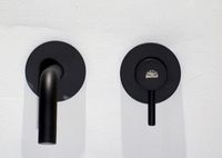 Товар: Смеситель для раковины Paffoni Light LIG007NO70 Черный матовый - фото 2 Смеситель для раковины Paffoni Light LIG007NO70 Черный матовый — фото 2, Смесители для раковины