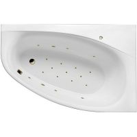 Акриловая ванна Excellent Kameleon 170x110 R WAEX.KMP17.RELAX.BR с гидромассажем — фото 1, Ванны