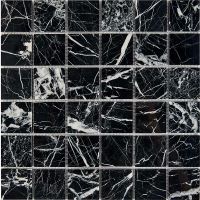 Каменная мозаика Pixmosaic Black majesty PIX252 30,5x30,5 см — фото 1, Мозаика