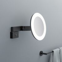 Товар: Косметическое зеркало Timo Petruma 15276/03 с подсветкой Черное матовое - фото 3 Косметическое зеркало Timo Petruma 15276/03 с подсветкой Черное матовое — фото 3, Косметические зеркала