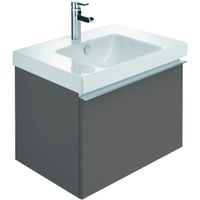 Тумба под раковину Jacob Delafon Odeon Up 70 EB860-N14 подвесная Серый антрацит — фото 1, Тумбы под раковину