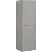 Шкаф пенал Black&White Universe U915 45 915.SC подвесной Glossy light grey — фото 1, Мебель для ванной