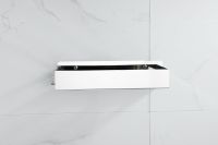 Металлическая полка Boheme Q 10965-CR Хром — фото 2, Полки для ванной и душа