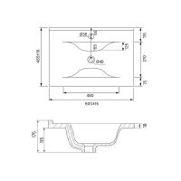 Тумба с раковиной Iddis Cloud 60 CLO60WFi95K Белая — фото 7, Тумбы с раковиной
