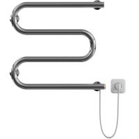 Электрический полотенцесушитель Ника Simple М-обр. 50/50 Хром — фото 1, Электрические полотенцесушители