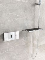 Смеситель для ванны Vincea Futura VSFW-2F110TCH с термостатом Хром — фото 2, Смеситель для ванны