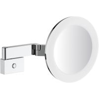 Косметическое зеркало Timo Petruma 15276/00 с подсветкой Хром — фото 1, Косметические зеркала