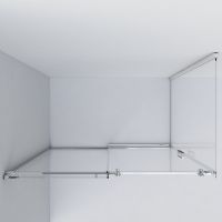 Душевой уголок Vincea Como 140х90 профиль Хром стекло прозрачное арт-VSR-1C9014CL — фото 5, Прямоугольные душевые уголки