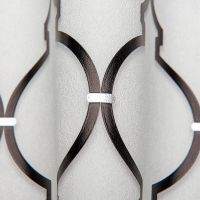 Обои Andrea Rossi Cheradi 54399-1 Винил на флизелине (1,06*10,05) Белый/Черный, Орнамент — фото 2, Обои для стен