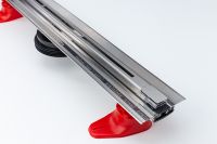 Душевой лоток Berges Super Line 650 090081 с решеткой Хром матовый — фото 3, Душевые лотки