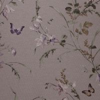 Обои Andrea Rossi Gavi 54373-4 Винил на флизелине (1,06*10) Коричневый/Бежевый/Розовый, Бабочки/Цветы — фото 1, Обои для стен