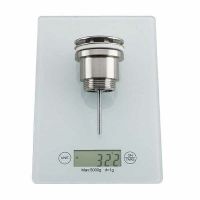 Донный клапан Frap F62 click-clack Хром — фото 10, Донные клапаны