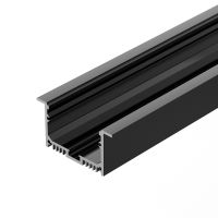 Товар: Профиль алюминиевый Arlight Linia 036307 встраиваемый Черный - фото 3 Профиль алюминиевый Arlight Linia 036307 встраиваемый Черный — фото 3, Профили для светодиодных лент