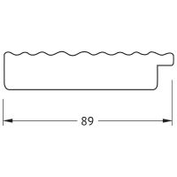 Зеркало Evoform Definite 140х80 в багетной раме - Красная волна 89 мм арт-BY 3909 — фото 5, Зеркала в ванную комнату