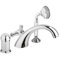 Смеситель на борт ванны Cezares Vintage VINTAGE-BVDM-01-Sw Хром — фото 1, Смесители на борт ванны