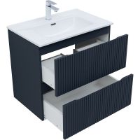 Тумба под раковину Aquanet Джейн 70 335428 подвесная Маренго — фото 6, Тумбы под раковину