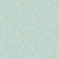 Обои Milassa Swan SW2 006 Флизелин (1*10,05) Бирюзовый, Вензель — фото 1, Обои для стен