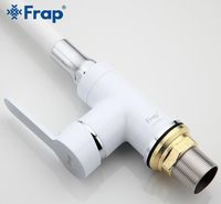 Смеситель для кухни Frap H41 F4041 Белый Хром — фото 3, Смесители для кухни