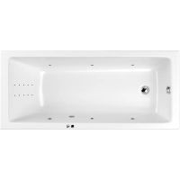 Акриловая ванна Whitecross Wave Slim 160x80 0111.160080.100.LINENANO.CR с гидромассажем — фото 1, Ванны