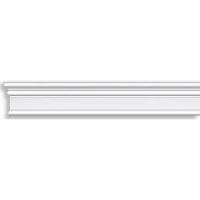 Молдинг гибкий Decomaster DP 9012FL 2400x90x28 мм — фото 1, Молдинги