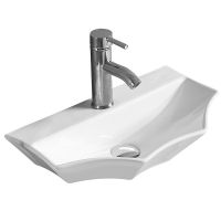 Раковина SantiLine 49 SL-2004 Белая — фото 1, Раковины подвесные