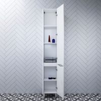 Шкаф пенал AM.PM Like 35 R Белый арт-M80CSR0356WG — фото 8, Пеналы для ванной комнаты