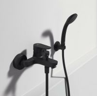 Смеситель для ванны Ideal Standard Cerafine Model O BC500XG Черный шелк — фото 6, Смесители