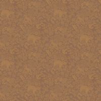 Обои Milassa Classic Estate EST7 004 Флизелин (1*10,05) Оранжевый, Животные/Цветы/Листья — фото 1, Обои для стен