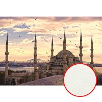 Фреска Ortograf Восток 3488 Фактура флок FLK Флизелин (4*2,7) Бежевый, Архитектура арт-3488 (флок FLK) — фото 1, Фрески