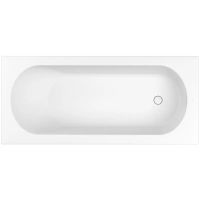 Ванна из искусственного камня Whitecross Gin 180x80 0217.180080.200 Белая матовая без гидромассажа — фото 1, Ванны