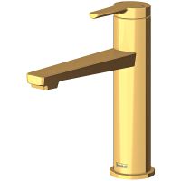 Смеситель для раковины Teska Liva Leo S E5417 Золото — фото 1, Смесители для раковины