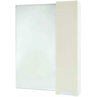 Зеркало со шкафом Bellezza Пегас 60 R 4610409001070 Бежевое — фото 1, Зеркальные шкафы в ванную