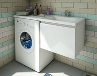 Товар: Тумба с раковиной Эстет Dallas Luxe 120 R ФР-00001926 подвесная Белая - фото 6 Тумба с раковиной Эстет Dallas Luxe 120 R ФР-00001926 подвесная Белая — фото 6, Тумбы с раковиной