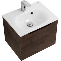 Тумба под раковину BelBagno Etna 60 ETNA-600-1C-SO-RW-P подвесная Rovere Moro — фото 7, Тумбы под раковину