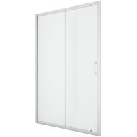 Душевая дверь New Trendy New Varia Chrome 120 D-0190A профиль Хром стекло прозрачное — фото 1, Раздвижные душевые двери