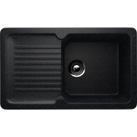 Кухонная мойка Ulgran Classic U-506-308 Черная — фото 1, Кухонные мойки