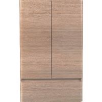 Подвесной шкаф Style Line Атлантика 100 60 СС-00002229 Ясень перламутр — фото 1, Мебель для ванной