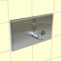 Товар: Диспенсер для жидкого мыла Nofer 03202.S встраиваемый Матовая нержавеющая сталь - фото 2 Диспенсер для жидкого мыла Nofer 03202.S встраиваемый Матовая нержавеющая сталь — фото 2, Диспенсеры для жидкого мыла