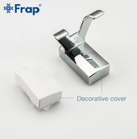 Двойной крючок Frap F18 F1805-2 Хром — фото 6, Крючки для полотенец