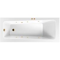 Акриловая ванна Excellent Ava 160x70 WAEX.AVA16.SOFT.GL с гидромассажем — фото 1, Ванны