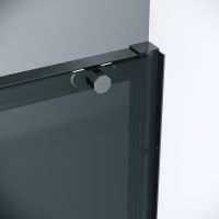 Душевой уголок Grossman Style 110х90 120.K33.05.1190.21.10 профиль Черный матовый стекло тонированное — фото 8, Прямоугольные душевые уголки