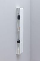 Металлическая полка Aquanet Магнум H 20х130 326462 Белая матовая — фото 5, Полки для ванной и душа