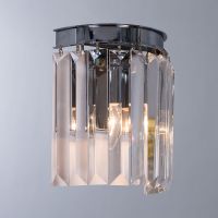 Товар: Настенный светильник Divinare Nova 3001/02 AP-1 Прозрачный Хром - фото 3 Настенный светильник Divinare Nova 3001/02 AP-1 Прозрачный Хром — фото 3, Бра