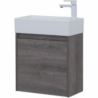 Тумба под раковину Aquanet Nova Lite 50 298854 подвесная Дуб рошелье — фото 3, Тумбы под раковину