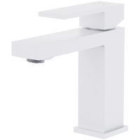 Смеситель для раковины Royce Calypso RCM-120201WH Белый матовый — фото 1, Смесители