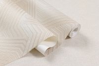 Обои Артекс Каскад 10906-01 Винил на флизелине (1,06*10,05) Бежевый, Геометрия — фото 6, Обои для стен