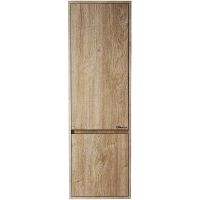 Шкаф пенал Bellezza Лоренцо 35 L 4629104182472 подвесной Дуб светлый — фото 1, Пеналы для ванной комнаты